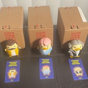 POP MART Duckoo Music Festival Series Sealed Confirmed Blind Box Set of 3